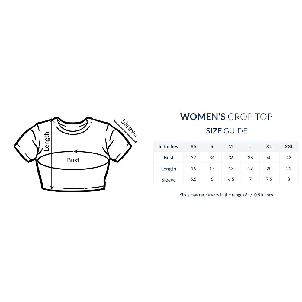 Crop Top for Girls - Team 7