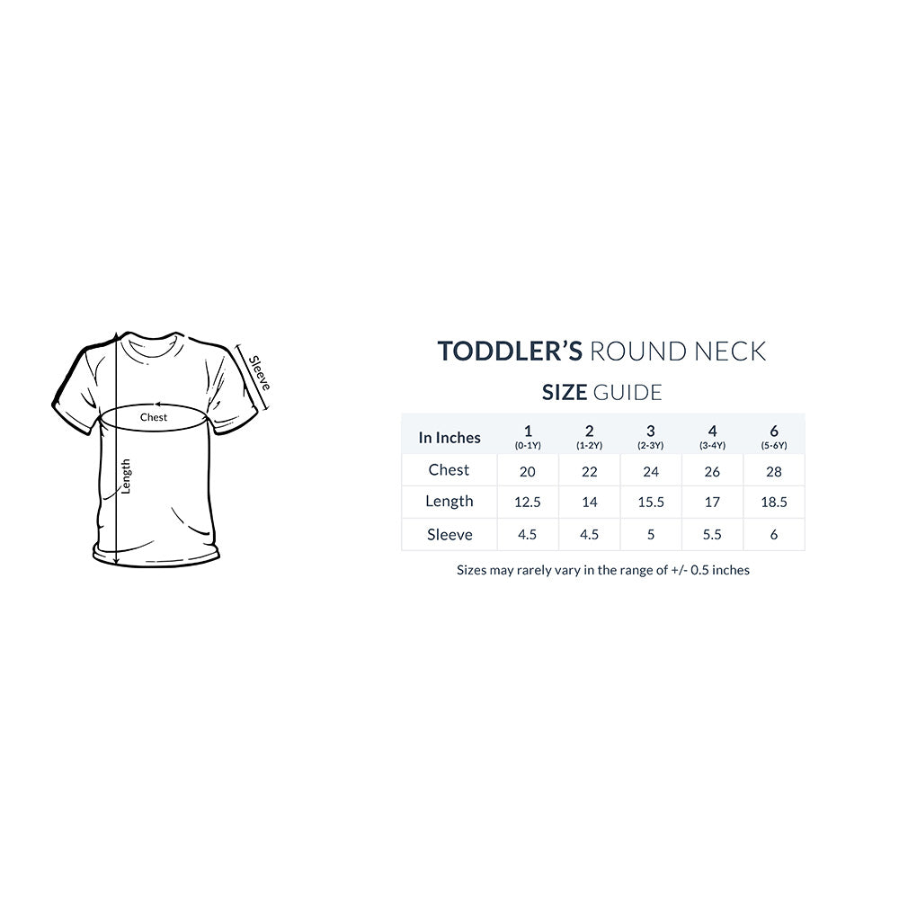 Toddler Half Sleeve Tshirt - Baby Racoon