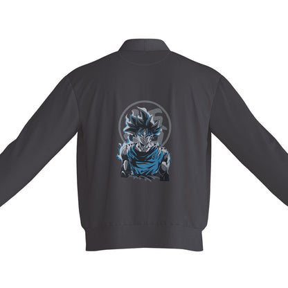 Unisex Bomber Jacket - Goku Ultra Instinct Imperfect