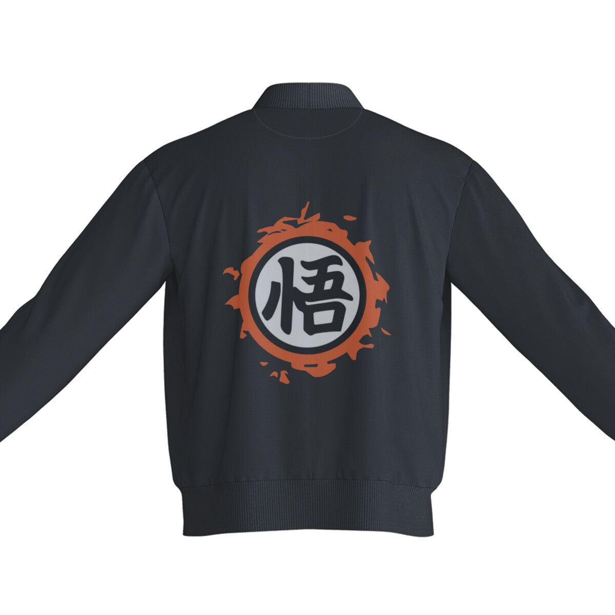 Unisex Bomber Jacket - Goku Kanji "Go" Symbol