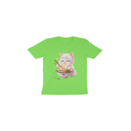 Toddler Half Sleeve Tshirt - Cat Noodle