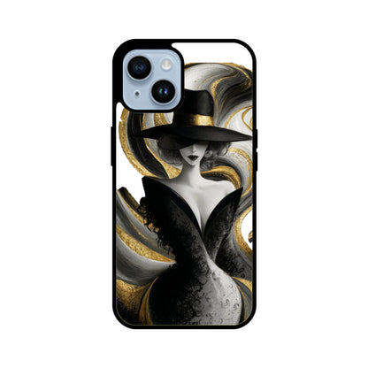 iPhone Glass Phone Case - Mystery Woman