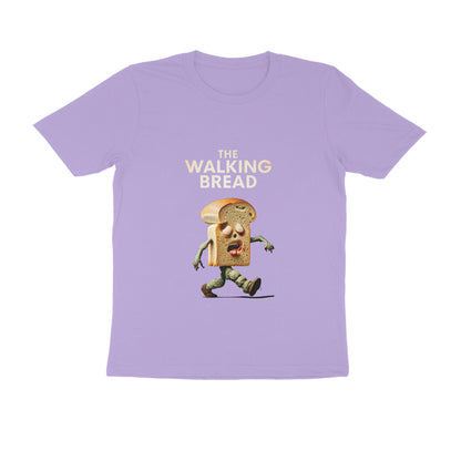 Men Round Neck T-Shirt - Walking Bread