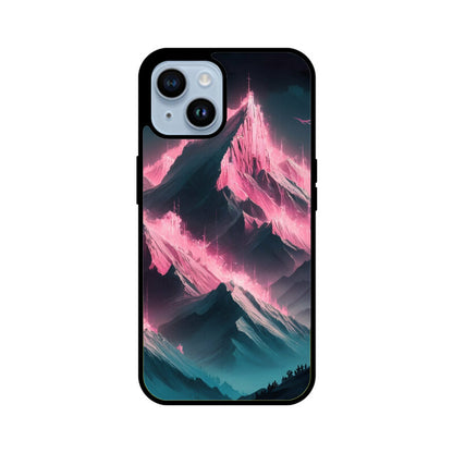 iPhone Glass Phone Case - Mystical Mountains