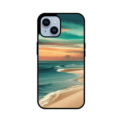 iPhone Glass Phone Case - Beach