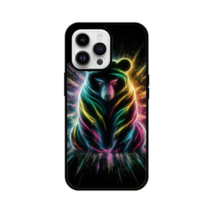 iPhone Glass Phone Case - Mystical Bear