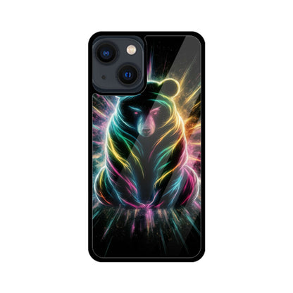 iPhone Glass Phone Case - Mystical Bear