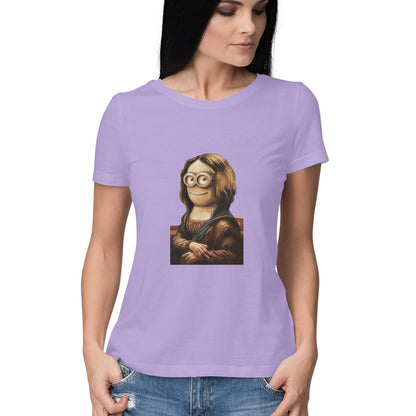 Women Round Neck T-Shirt - Miniolisa