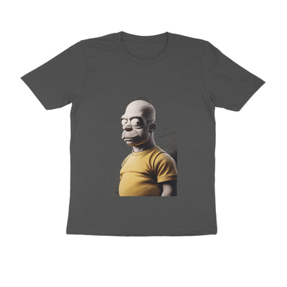 Men Round Neck T-Shirt - Homer Simpson