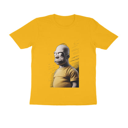 Men Round Neck T-Shirt - Homer Simpson