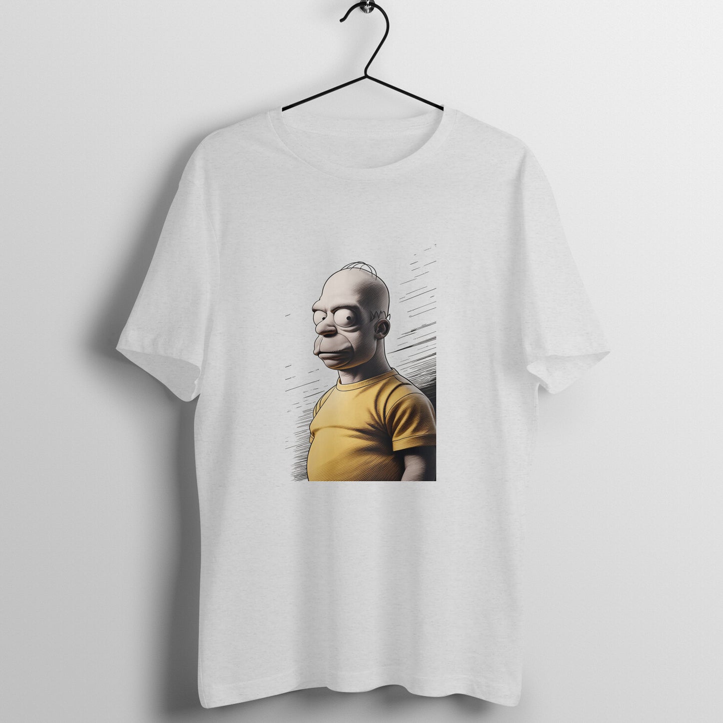 Men Round Neck T-Shirt - Homer Simpson