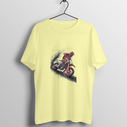 Men Round Neck T-Shirt - Motocross