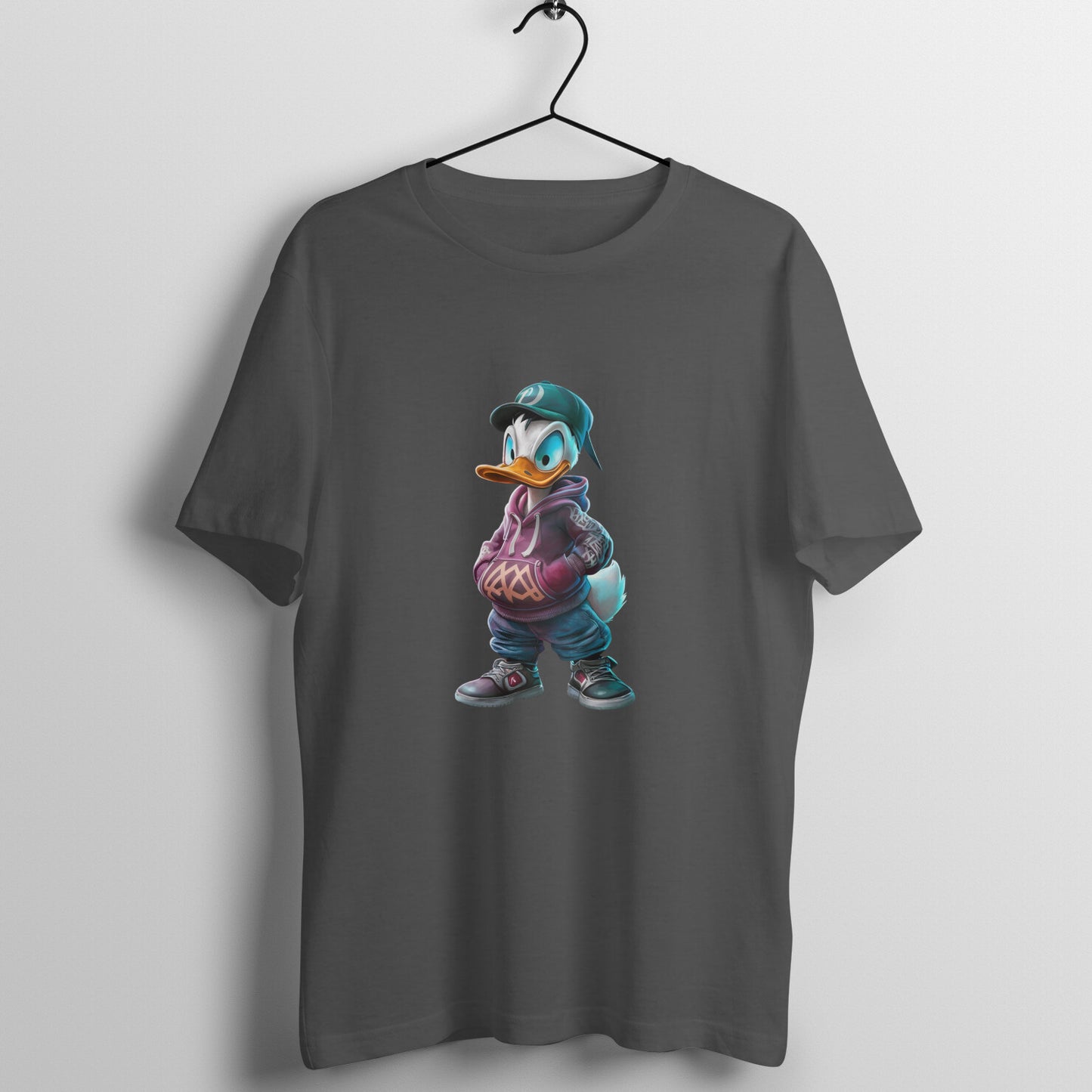 Men Round Neck T-Shirt - Quirky Donald