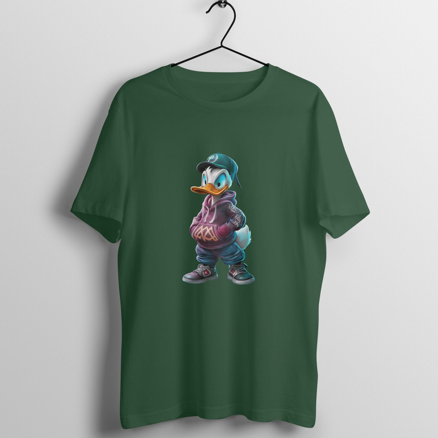 Men Round Neck T-Shirt - Quirky Donald