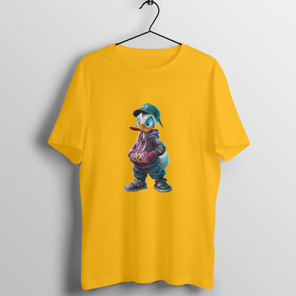 Men Round Neck T-Shirt - Quirky Donald