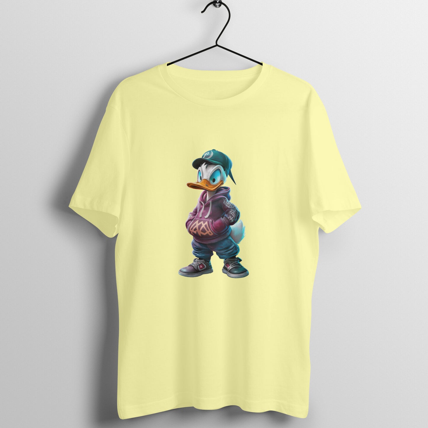 Men Round Neck T-Shirt - Quirky Donald