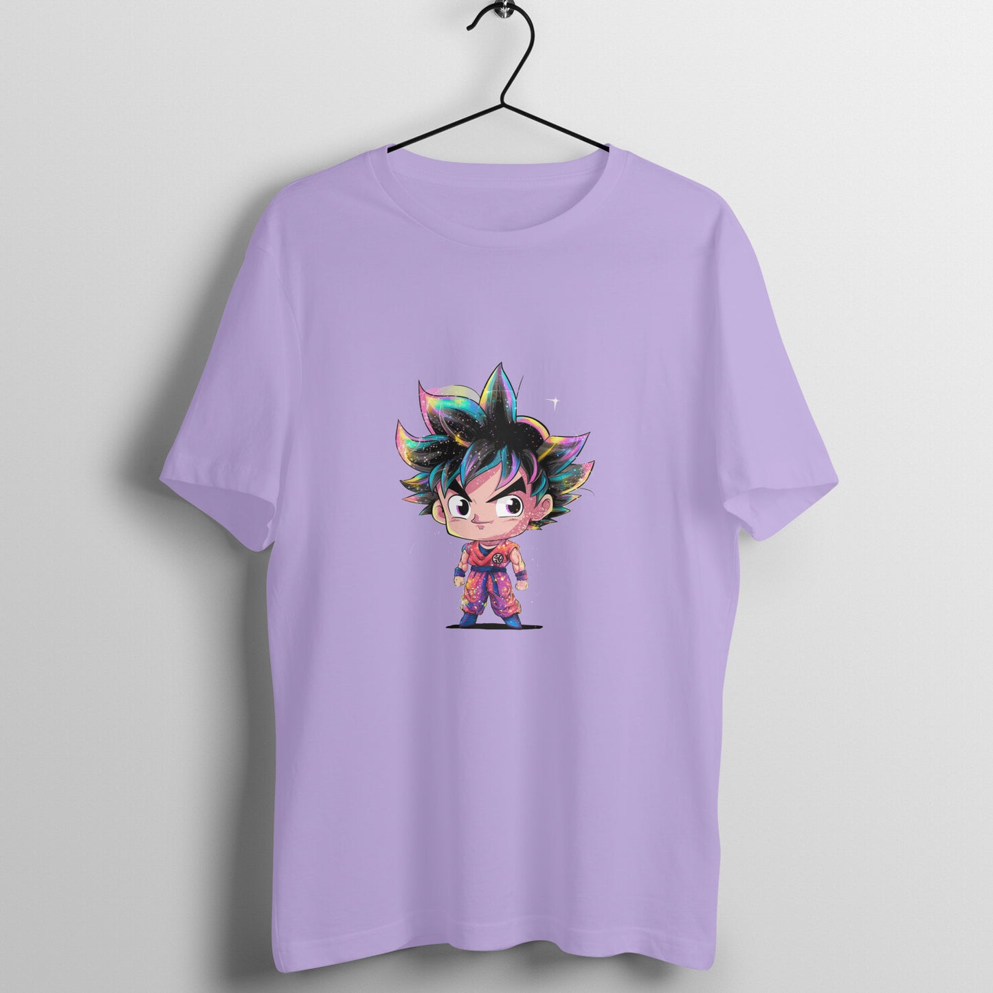 Men Round Neck T-Shirt - Chibi Goku