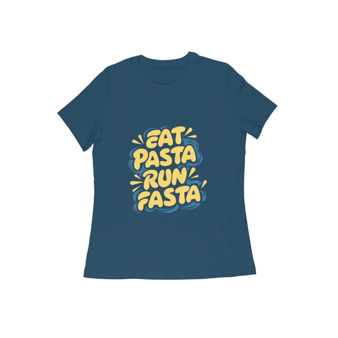 Women Round Neck T-Shirt - Pasta Lover