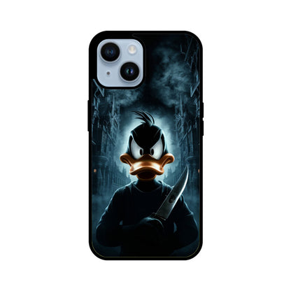 iPhone Glass Phone Case - Daffy Duck