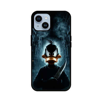 iPhone Glass Phone Case - Daffy Duck