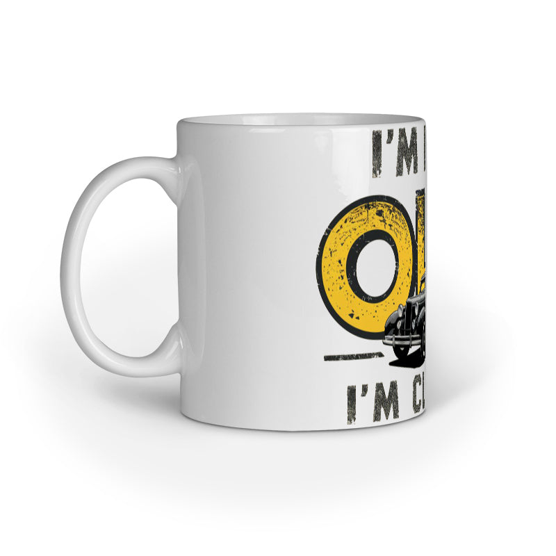 Multicolor Coffee Mug - Vintage Car