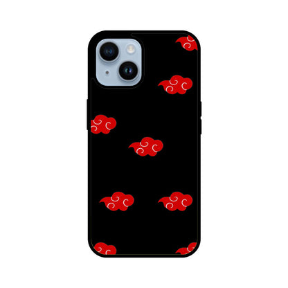 iPhone Glass Phone Case - Akatsuki Cloud