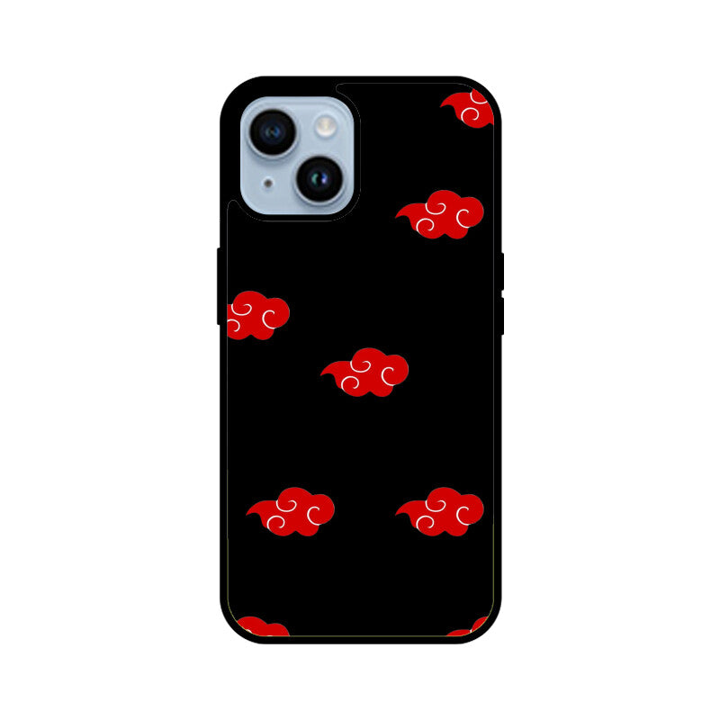 iPhone Glass Phone Case - Akatsuki Cloud