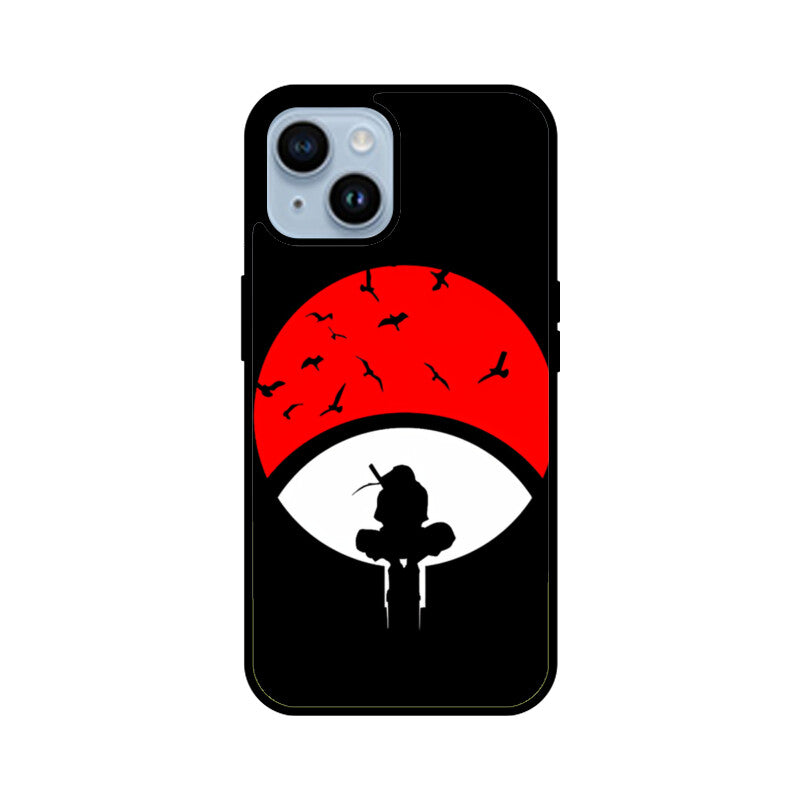 iPhone Glass Phone Case - Uchiha Clan