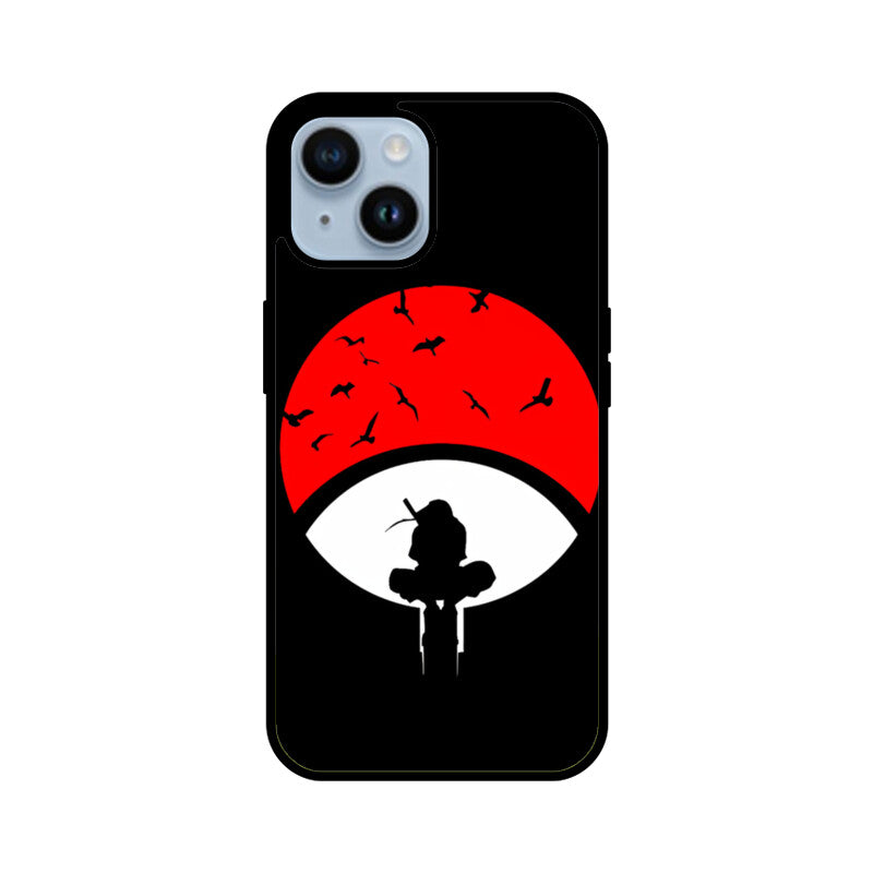 iPhone Glass Phone Case - Uchiha Clan