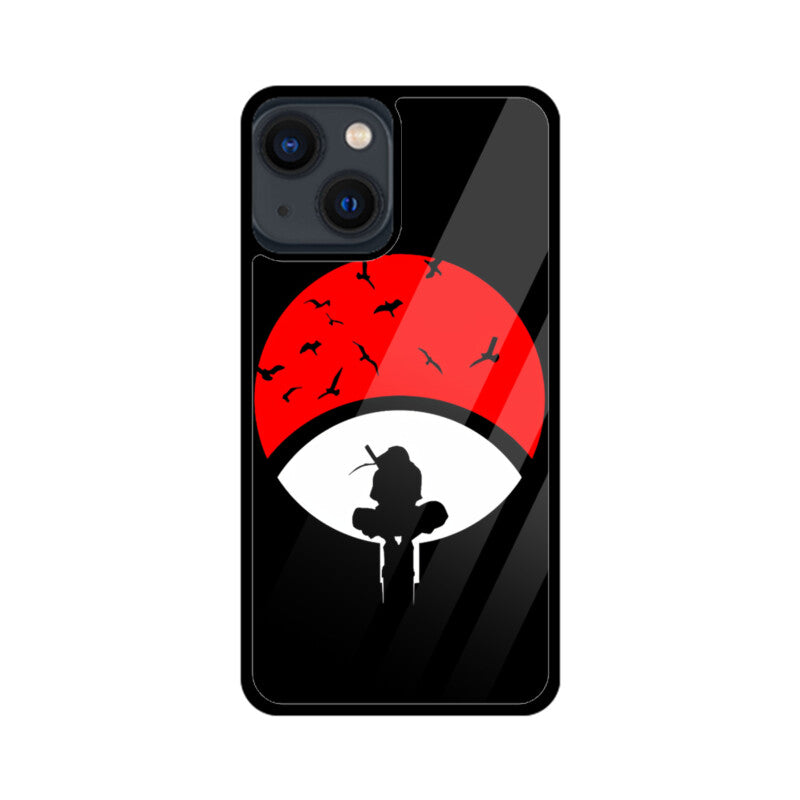 iPhone Glass Phone Case - Uchiha Clan