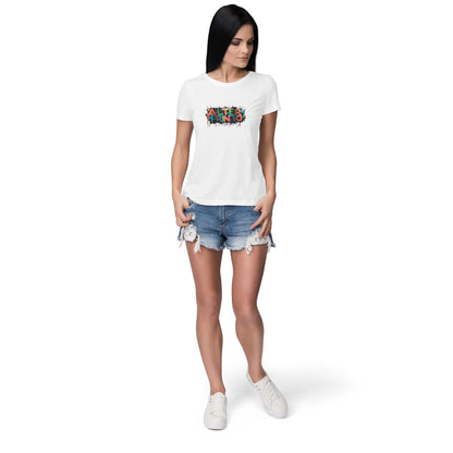 Women Round Neck T-Shirt - Alter Printo