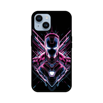 iPhone Glass Phone Case - Iron Man