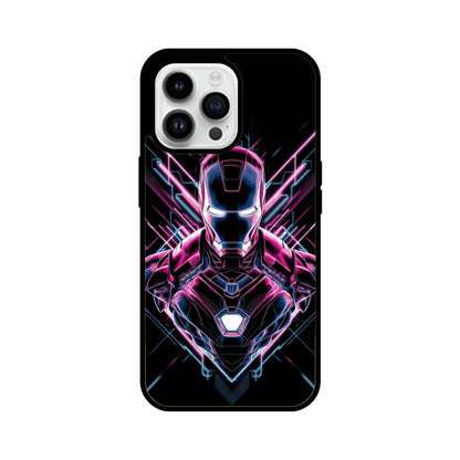 iPhone Glass Phone Case - Iron Man