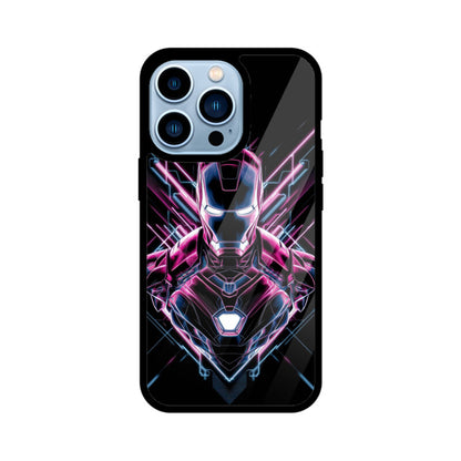 iPhone Glass Phone Case - Iron Man