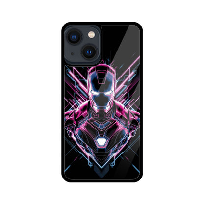 iPhone Glass Phone Case - Iron Man