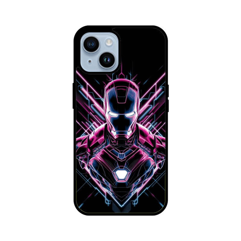 iPhone Glass Phone Case - Iron Man