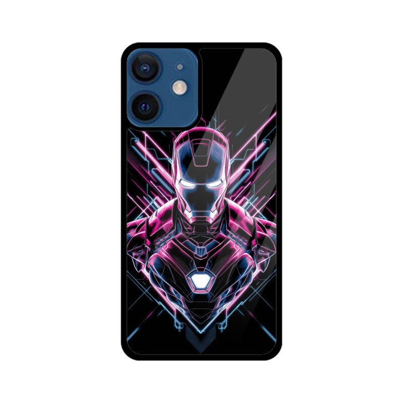 iPhone Glass Phone Case - Iron Man