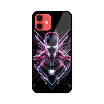 iPhone Glass Phone Case - Iron Man