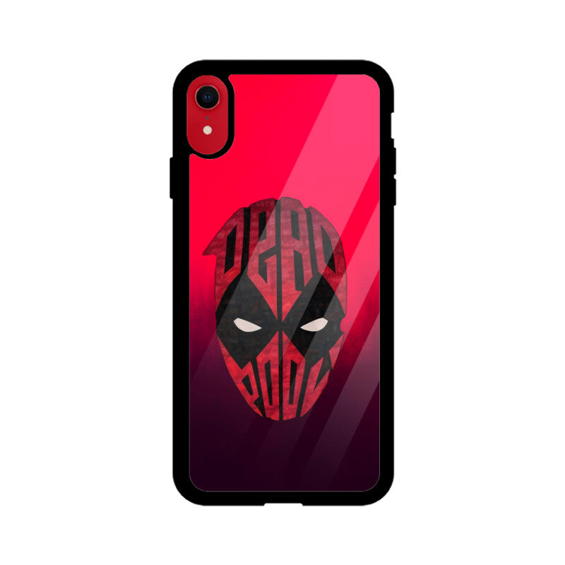 iPhone Glass Phone Case - Deadpool