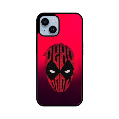 iPhone Glass Phone Case - Deadpool