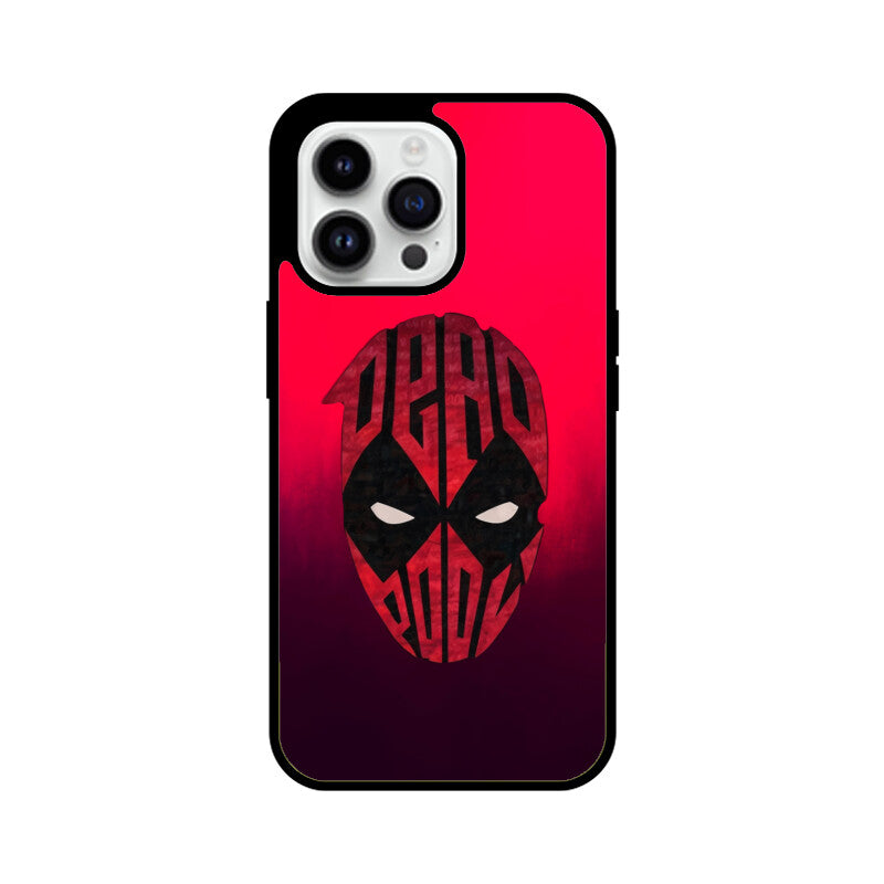 iPhone Glass Phone Case - Deadpool