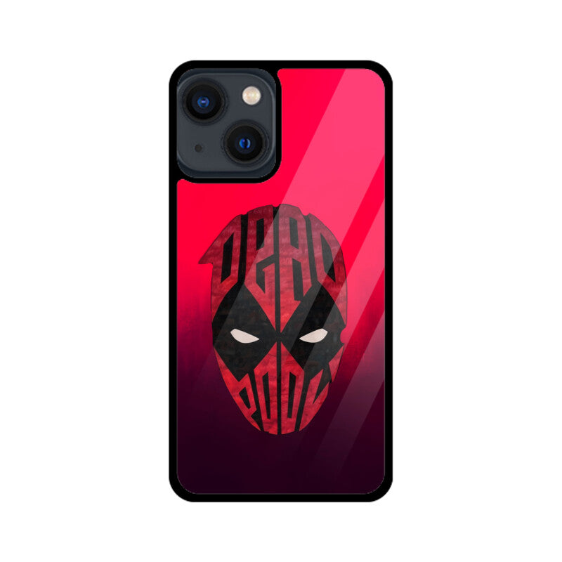 iPhone Glass Phone Case - Deadpool