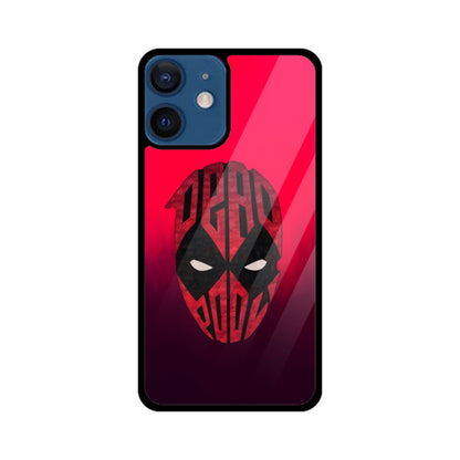 iPhone Glass Phone Case - Deadpool