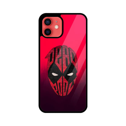 iPhone Glass Phone Case - Deadpool