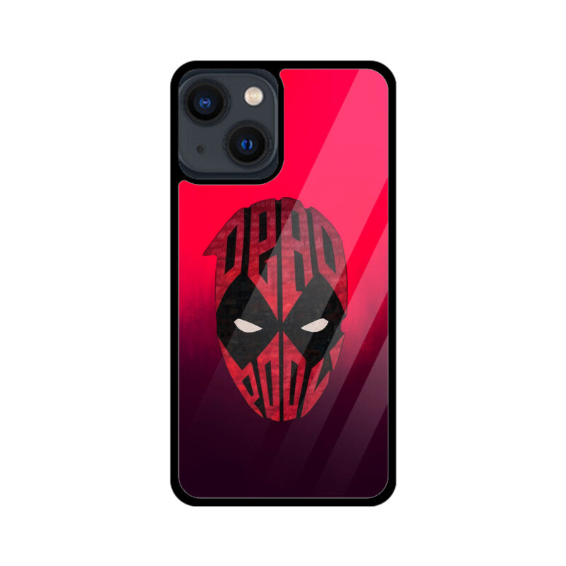 iPhone Glass Phone Case - Deadpool