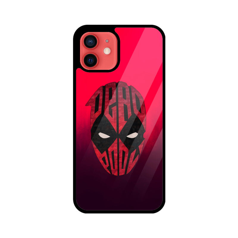 iPhone Glass Phone Case - Deadpool