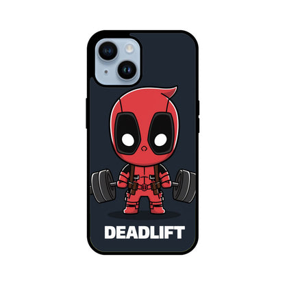 iPhone Glass Phone Case - Deadlift Deadpool