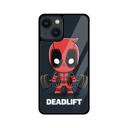 iPhone Glass Phone Case - Deadlift Deadpool