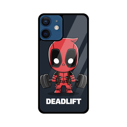 iPhone Glass Phone Case - Deadlift Deadpool