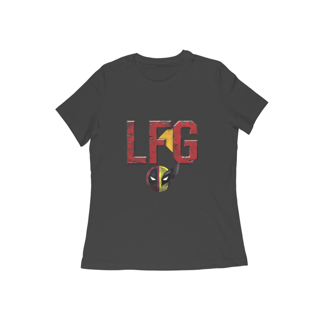 Women Round Neck T-Shirt - LFG | Deadpool & Wolverine